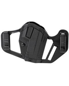 Uncle Mike's 79130 ApparitionIWB/OWB Black Polymer Belt Clip Compatible w/Glock 43/43X Ambidextrous