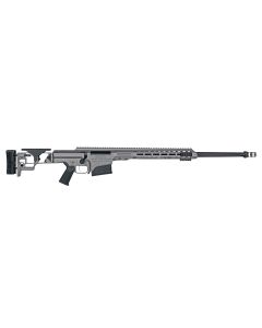 Barrett 18498 MRAD6.5 Creedmoor 24" 10+1 Tungsten Gray Cerakote Gray Fixed Adjustable Comb Stock Black Polymer Grip Right Hand