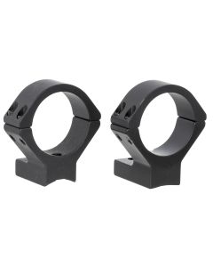 Talley 840705 Scope Mount/Ring ComboBlack Anodized Aluminum 34mm Tube Weatherby Mark V Medium Rings Magnum Action 0 MOA