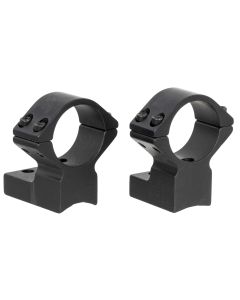 Talley 95X702 Scope Mount/Ring ComboBlack Aluminum 1" Tube Winchester Model 70 High Rings 0 MOA