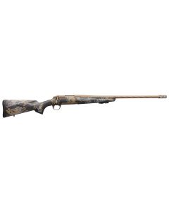 Browning 035538288 X-Bolt Mountain Pro 28 Nosler 3+1 26" MB Fluted Burnt Bronze Cerakote Accent Graphic Black Carbon Fiber Stock Right Hand (Full Size)