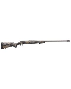 Browning 035541297 X-Bolt Mountain Pro Long Range 300 PRC 3+1 26" MB Fluted Tungsten Gray Cerakote Accent Graphic Black Carbon Fiber Stock Right Hand (Full Size)