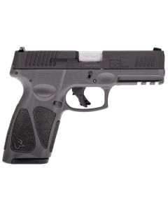 Taurus 1G3B941G G3Full Size Frame 9mm Luger 15+1/17+1 4" Matte Stainless Steel Barrel, Matte Black Tenifer Serrated Steel Slide, Gray Polymer Frame w/Picatinny Rail, Gray Polymer Grip, Right Hand