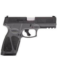 Taurus 1G3B941G15 G3Full Size Frame 9mm Luger 15+1 4" Matte Stainless Steel Barrel, Matte Black Tenifer Cerakote Serrated Steel Slide, Gray Polymer Frame w/Picatinny Rail, Polymer Grip, Right Hand