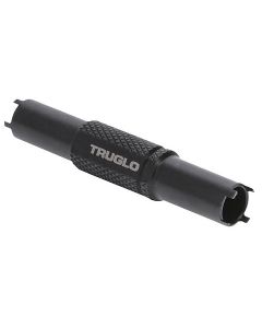 TruGlo TGTG971B Front Sight Tool made of Steel with Black Finish &amp; 5 Prong Design for AR-15, M16