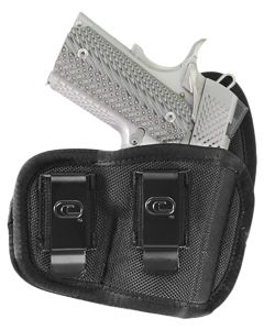 Crossfire Shooting Gear CRFCYCLSA1M1R The CycloneIWB/OWB Size 01 Black Foam Laminate Belt Clip Fits Micro 1-1.50" Barrel Right Hand
