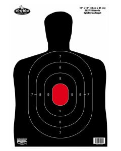 Birchwood Casey 35709 Dirty Bird Silhouette Target Silhouette Tagboard Target 12" x 18" 50 Per Pkg