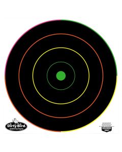 Birchwood Casey 35870 Dirty BirdBullseye Tagboard Target 12" 100 Per Pkg