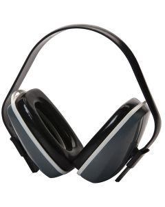 Pyramex PM2010 Ear MuffFoam 22 dB Over the Head Gray/Black Adult 1 Pair