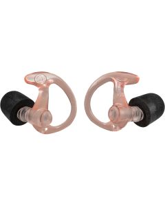 SureFire EP10MPR EP10 Sonic Defenders Ultra Max Polymer 30 dB Full Block Clear Medium Adult 1 Pair