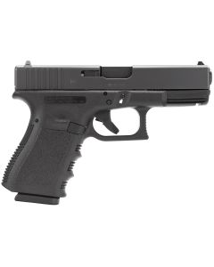 Glock PI2350203 G23 Gen3 Compact 40 S&amp;W4.02" Barrel 13+1, Black Frame &amp; Slide, Safe Action Trigger