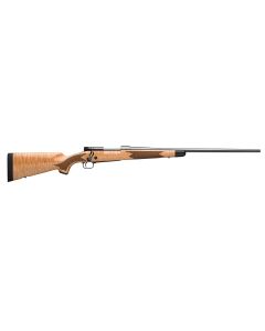 Winchester Repeating Arms 535218228 Model 70 Super Grade 30-06 Springfield Caliber with 5+1 Capacity, 24" Barrel, High Polished Blued Metal Finish &amp; Gloss AAA Maple Stock Right Hand (Full Size)