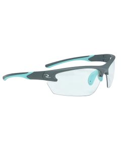 Radians WS2310CS Ladies Range Eyewear Women Clear Lens Gray with Aqua Accents Frame