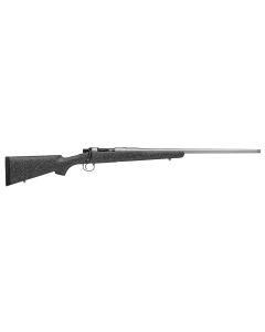 Nosler 40121 M216.5 Creedmoor 4+1 22" Barrel, Stainless Steel Nitride Metal Finish, Gray Speckled Black All-Weather Epoxy Stock