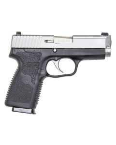 Kahr Arms KP4043NA P40 S&amp;W Caliber with 3.60" Barrel, 7+1 Capacity, Black Finish Frame, Serrated Matte Stainless Steel Slide, Textured Polymer Grip &amp; TruGlo Night Sights