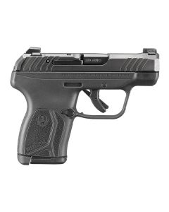 Ruger 13716 LCP Max Compact Frame 380 ACP 10+1 2.80" Black Oxide Alloy Steel Barrel, Black Oxide Serrated Steel Slide Black Polymer Frame Black Nylon Grip, Magazine, Mag Loader, Holster