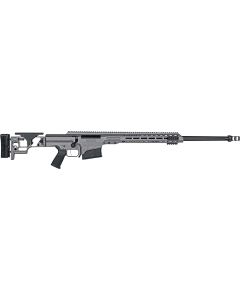 Barrett 18486 MRAD300 Norma Mag 26" 10+1 Tungsten Gray Cerakote Rec Tungsten Gray Side Folding with Adjustable Comb Stock Black Polymer Grip Right Hand