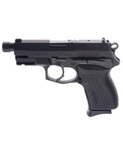 Bersa TPR9CMX TPRCXCompact Frame 9mm Luger 13+1, 4.10" Black Steel Threaded Barrel, Matte Black Serrated Steel Slide &amp; Aluminum Frame w/Beavertail, Ambidextrous