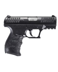 Walther Arms 5083500 CCP M2 + 9mm Luger 8+1 3.54" Barrel, Polymer Frame With Picatinny Acc. Rail, Serrated Black Cerakote Steel Slide, Reversible Magazine Release, Manual Safety