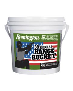 Remington Ammunition 23669 UMC Range Bucket 38Special 130gr Full Metal Jacket 300 Per Box/4 Case