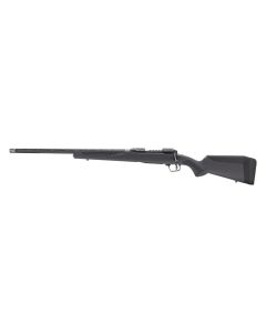 Savage Arms 57713 110 UltraLite Full Size 308 Win 4+1 22" Carbon Fiber Threaded Barrel Black Melonite Drilled &amp; Tapped Stainless Steel Receiver Adj AccuStock Matte Gray Synthetic Stock, Left Hand