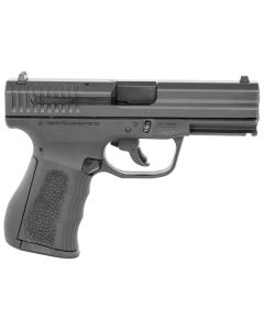 FMK G9C1G2BSSCM 9C1 G2 *CA/MA Compliant 9mm Luger 10+1 4" Black Stainless Steel Barrel, Black Serrated Carbon Steel Slide, Black Polymer Frame w/Picatinny Rail, Black Backstrap Grip