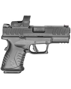 Springfield Armory XDME93810CBHCOSPD XD-M Elite Compact OSP 10mm Auto 3.80" 11+1 Black Melonite Steel Slide/Barrel with Optic Cut Black Interchangeable Backstrap Grip Includes Hex Dragonfly Red Dot