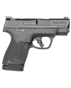 Smith &amp; Wesson 13534 M&amp;P Shield Plus Optic Ready Compact 9mm Luger 10+1/13+1 3.10", Black, Optic Cut Slide, Polymer Frame, Tritium Sights (NO Thumb Safety)