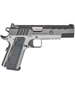 Springfield Armory PX9219L 1911 Emissary 9mm Luger 5" 9+1 Stainless Steel Frame Blued Carbon Steel with Tri-Top Cut Slide Black VZ Thin-Line G10 Grip Fiber Optic Front Sight Includes 2 Mags