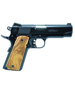 TriStar 85620 American Classic Commander 1911 45 ACP 8+1, 4.25" Stainless Steel Barrel, Blued Serrated Steel Slide, Blued Steel Frame w/Beavertail, Wood Grip