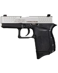Diamondback DB0200P021 DB9 Gen4 Micro-Compact Frame 9mm Luger 6+1, 3.10" Stainless Steel Barrel, Nickel Boron Serrated Stainless Steel Slide, Black Polymer Frame Black &amp; Grip