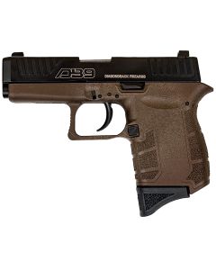 Diamondback DB0200P071 DB9 Gen4 Micro-Compact Frame 9mm Luger 6+1, 3.10" Stainless Steel Barrel, Black Nitride Serrated Stainless Steel Slide, Midnight Bronze Polymer Frame &amp; Grip