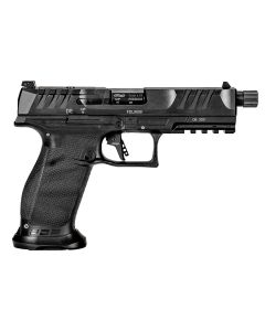 Walther Arms 2842521 PDP Pro SD 9mm Luger 18+1 5.10" Threaded Barrel, Black, Optic Cut/Serrated Slide, Polymer Frame with Pic. Rail, Performance Duty Grip, Flared Magwell