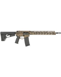 Diamondback DB1758K071 DB155.56x45mm NATO 16" 30+1 Midnight Bronze Adjustable Magpul ACS-L Stock Black Magpul MOE-K2+ Grip 15" M-LOK