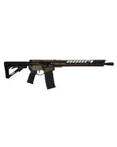 Diamondback DB1731K071 DB155.56x45mm NATO 16" 30+1 Midnight Bronze Adjustable Magpul CTR Stock Black Magpul MOE K2 Grip with Black Gold Lower