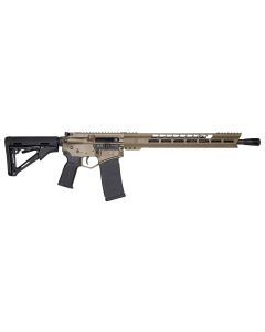 Diamondback DB1732N061 DB156.5 Grendel 18" 5+1,28+1 Black Adjustable Magpul CTR Stock Black Magpul MOE K2 Grip with Black Gold Lower 15" M-Lok Flat Dark Earth