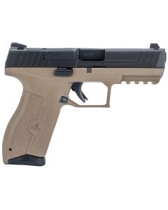 IWI US M9ORP10FDNS MASADAFull Size 9mm Luger 10+1, 4.10" Black Button Rifled Steel Barrel, Black Optic Ready/Serrated Steel Slide, Flat Dark Earth Polymer Frame w/Picatinny Rail, Ambidextrous