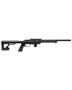 Savage Arms 45114 64 Precision 22 LR 10+1 16.50" Matte Black Threaded Heavy Carbon Steel Barrel, Drilled &amp; Tapped Carbon Steel Receiver, M-Lok Compatible Forend, Black Synthetic Chassis Stock