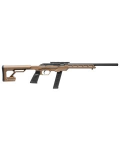 Savage Arms 45125 64 Precision 22 LR Caliber with 20+1 Capacity, 16.50" Threaded Barrel, Matte Black Metal Finish &amp; Chassis Flat Dark Earth Synthetic Stock Right Hand (Full Size)