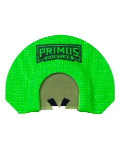 Primos PS1264 The KarenDiaphragm Call Triple Reed Turkey Hen Sounds Attracts Turkey Green Plastic