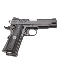 Wilson Combat ACPFS45A ACP Full-Size SAO 45 ACP 5" 8+1 Black Armor-Tuff Carbon Steel Frame/Slide Black G10 Eagle Claw Grips Ambi Thumb Safety