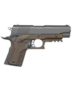 Recover Tactical CC3C02 Grip &amp; Rail SystemTan Polymer Picatinny for Compact 1911