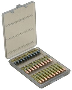 MTM Case-Gard W302241 Ammo-Wallet22 LR/17 HM2 Clear Smoke Polypropylene 30rd