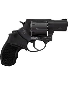 Taurus 232721 327Small Frame 327 Federal Mag 6rd 2" Matte Black Carbon Steel Barrel, Cylinder &amp; Frame, Black Finger Groove Rubber Grip, Hammer Safety
