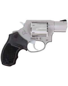 Taurus 232729 327Small Frame 327 Federal Mag 6rd 2" Matte Stainless Steel Barrel, Cylinder &amp; Frame, Black Finger Groove Rubber Grip, Hammer Safety