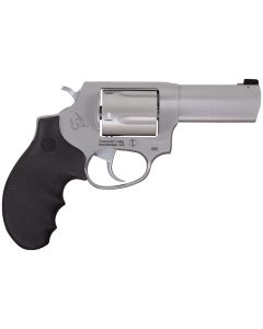 Taurus 260539NS Defender 605SA/DA 38 Special +P or 357 Mag 5 Shot 3" Barrel, Overall Matte Finish Stainless Steel, Finger Grooved Black Hogue Rubber Grip, Night Front Sight
