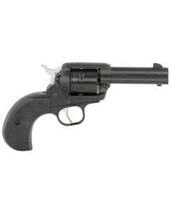 Ruger 2015 Wrangler22 LR 6 Shot 3.75" Black Cerakote Steel Barrel, Black Cerakote Aluminum Frame, Black Cerakote Cylinder, Black Birdshead Grip, Exposed Hammer