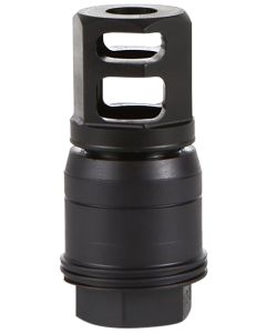 Sig Sauer SL55612X2890DEGM Clutch-Lok QD Muzzle Brake Black Stainless Steel 1/2"x28 Threads 5.56x45mm NATO