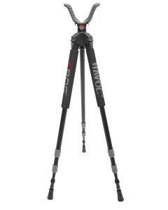 Bog-Pod 1100479 HavocTripod made of Black Finish Aluminum with Foam Grip, Rubber Feet, 360 Degree Pan &amp; 22-50" Vertical Adjustment