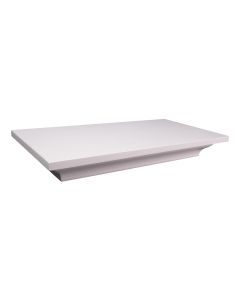 Lockdown 1117247 In-Plain-Sight Shelf White Wood Holds 2 Handguns